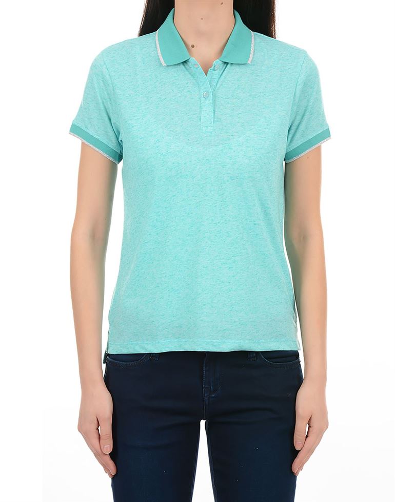 Pepe Jeans Women Casual Wear Blue T-Shirt